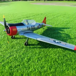✨🔄 Upgraded! Dynam AT-6 Texan V3 4S RC Warbird Plane 1400mm Wingspan w/ 3 Flaps