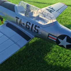 ✨🔄 Upgraded! Dynam AT-6 Texan V3 4S RC Warbird Plane 1400mm Wingspan w/ 3 Flaps