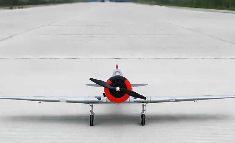 ✨🔄 Upgraded! Dynam AT-6 Texan V3 4S RC Warbird Plane 1400mm Wingspan w/ 3 Flaps