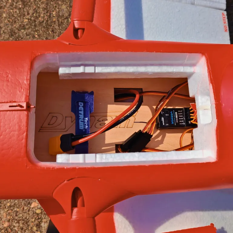 ✨🔄 Upgraded! Dynam Cessna 188 Crop Duster V2 Orange 4S STOL RC Scale Plane 1.5m w/ Rubber Wheel