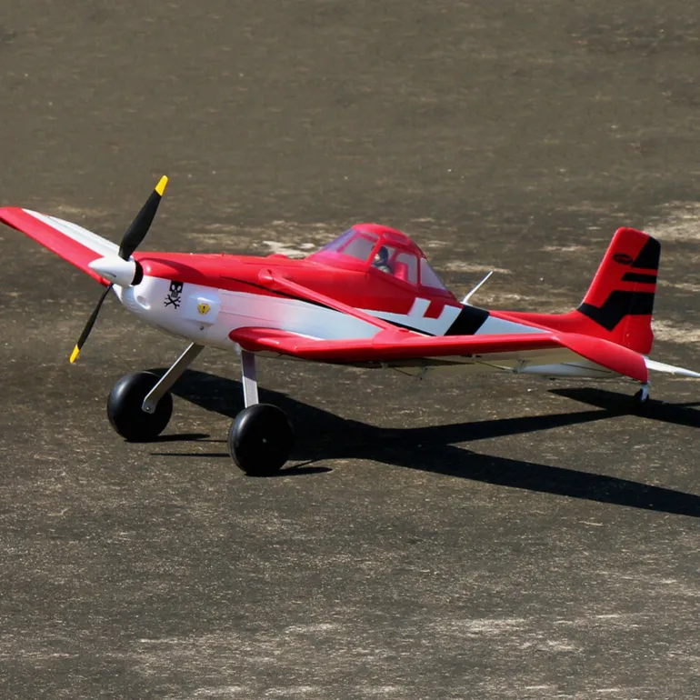 ✨🔄 Upgraded! Dynam Cessna 188 Crop Duster V2 Red 4S STOL RC Scale Plane 1.5m w/ Rubber Wheel