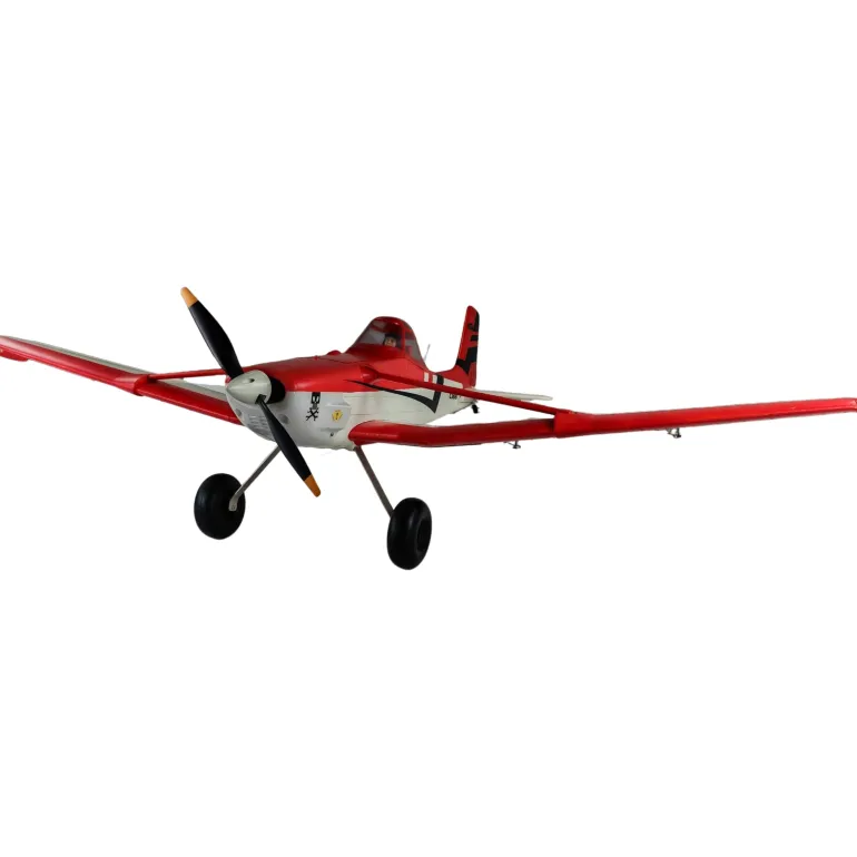 ✨🔄 Upgraded! Dynam Cessna 188 Crop Duster V2 Red 4S STOL RC Scale Plane 1.5m w/ Rubber Wheel
