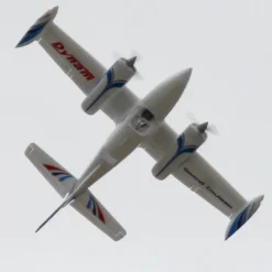 ✨🔄 Upgraded! Dynam Cessna 310 Grand Cruiser V3 Blue 4S Twin Motor RC Scale Plane 1300mm 51