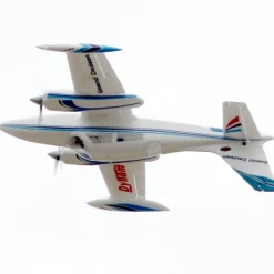 ✨🔄 Upgraded! Dynam Cessna 310 Grand Cruiser V3 Blue 4S Twin Motor RC Scale Plane 1300mm 51
