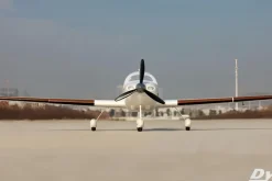 ✨🔄 Upgraded! Dynam Cirrus SR22 V3 Trainer 3S/4S White RC Scale Plane 1400mm Wingspan w/ Flaps
