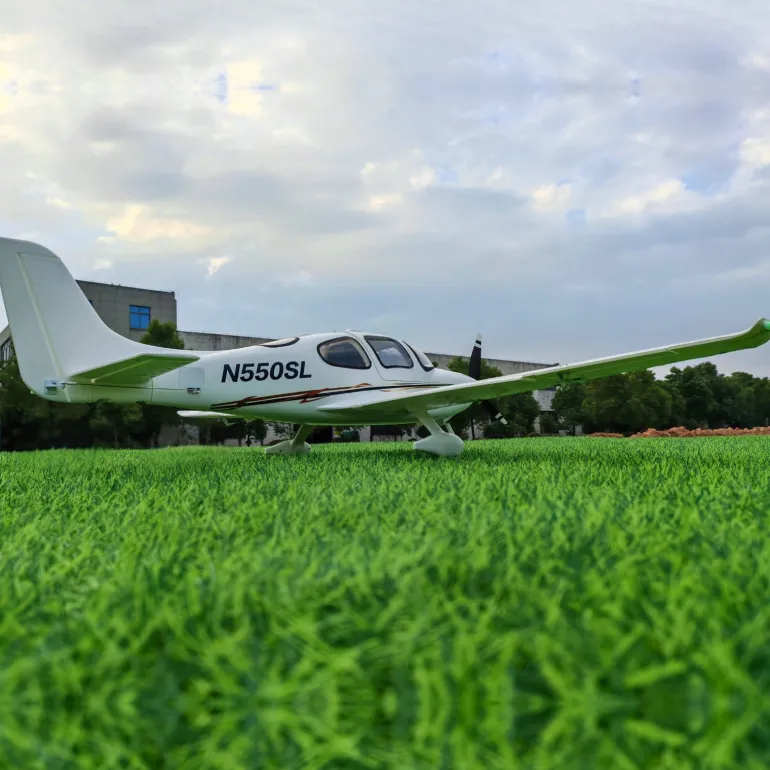 ✨🔄 Upgraded! Dynam Cirrus SR22 V3 Trainer 3S/4S White RC Scale Plane 1400mm Wingspan w/ Flaps