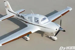 ✨🔄 Upgraded! Dynam Cirrus SR22 V3 Trainer 3S/4S White RC Scale Plane 1400mm Wingspan w/ Flaps