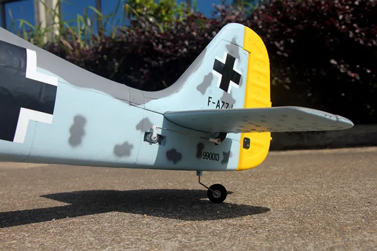 ✨🔄 Upgraded! Dynam Focke Wulf FW-190 V3 4S RC Warbird Plane 1300mm w/ Flaps