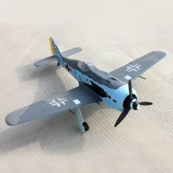 ✨🔄 Upgraded! Dynam Focke Wulf FW-190 V3 4S RC Warbird Plane 1300mm w/ Flaps