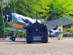 ✨🔄 Upgraded! Dynam Focke Wulf FW-190 V3 4S RC Warbird Plane 1300mm w/ Flaps