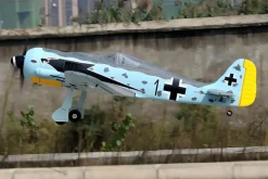 ✨🔄 Upgraded! Dynam Focke Wulf FW-190 V3 4S RC Warbird Plane 1300mm w/ Flaps