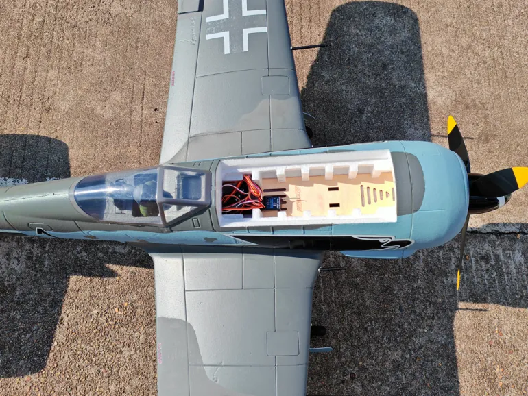 ✨🔄 Upgraded! Dynam Focke Wulf FW-190 V3 4S RC Warbird Plane 1300mm w/ Flaps