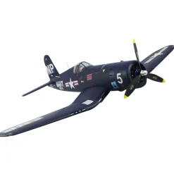 ✨🔄 Upgraded! Dynam F4U Corsair V3 4S RC Warbird Plane 1300mm w/ Flaps