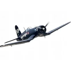 ✨🔄 Upgraded! Dynam F4U Corsair V3 4S RC Warbird Plane 1300mm w/ Flaps