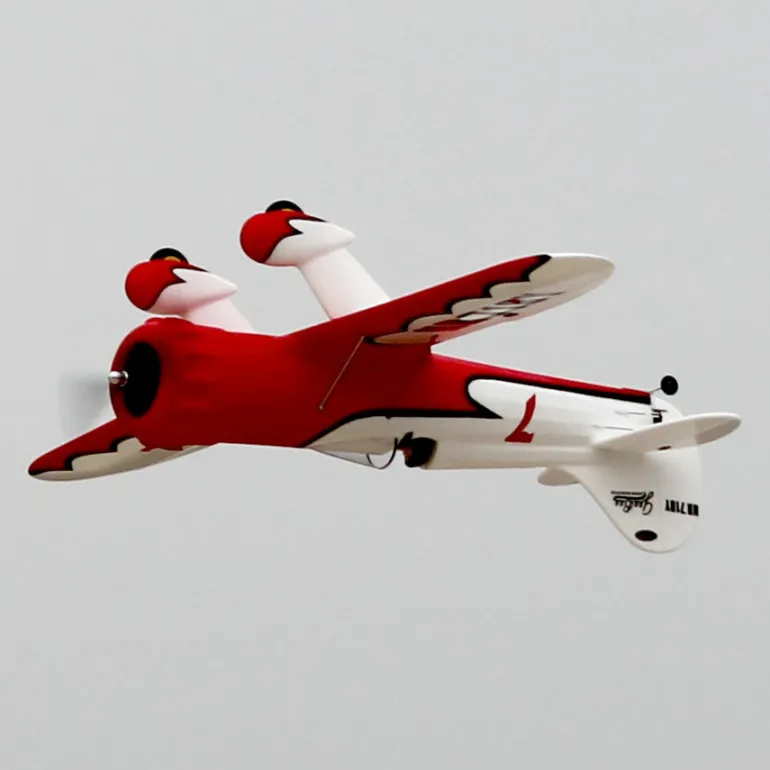 ✨🔄 Upgraded! Dynam Gee Bee Y V2 Sport 3D Aerobatic 4S RC Plane 1300mm Wingspan