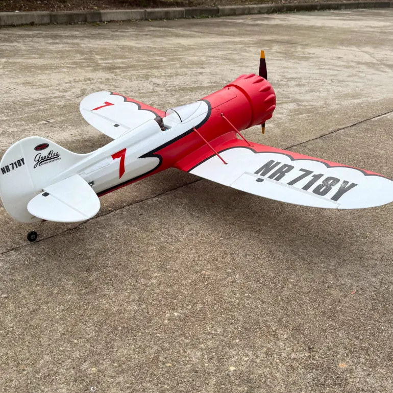 ✨🔄 Upgraded! Dynam Gee Bee Y V2 Sport 3D Aerobatic 4S RC Plane 1300mm Wingspan