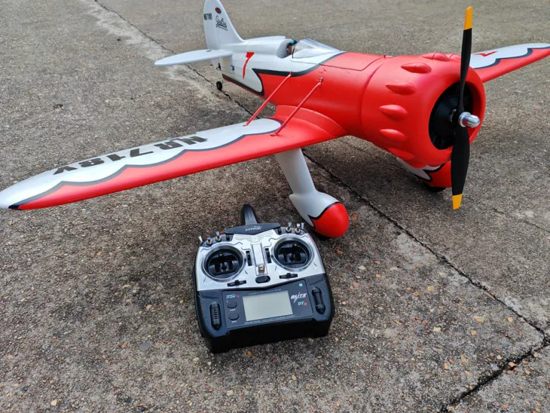 ✨🔄 Upgraded! Dynam Gee Bee Y V2 Sport 3D Aerobatic 4S RC Plane 1300mm Wingspan