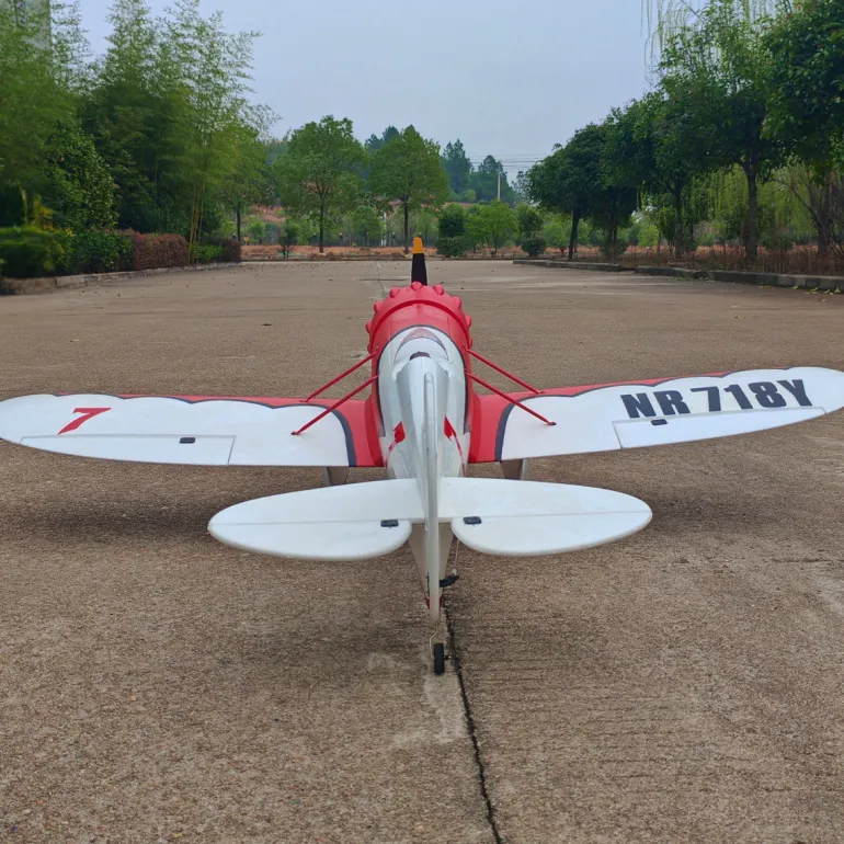 ✨🔄 Upgraded! Dynam Gee Bee Y V2 Sport 3D Aerobatic 4S RC Plane 1300mm Wingspan