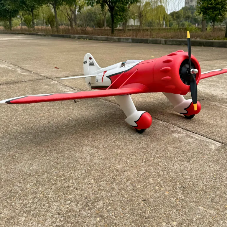 ✨🔄 Upgraded! Dynam Gee Bee Y V2 Sport 3D Aerobatic 4S RC Plane 1300mm Wingspan
