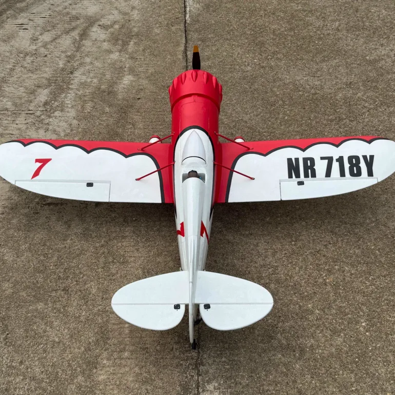 ✨🔄 Upgraded! Dynam Gee Bee Y V2 Sport 3D Aerobatic 4S RC Plane 1300mm Wingspan