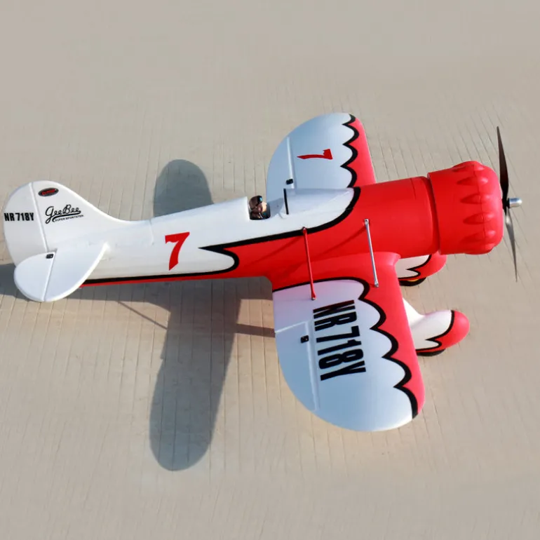 ✨🔄 Upgraded! Dynam Gee Bee Y V2 Sport 3D Aerobatic 4S RC Plane 1300mm Wingspan