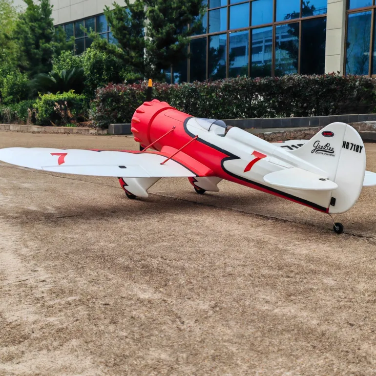 ✨🔄 Upgraded! Dynam Gee Bee Y V2 Sport 3D Aerobatic 4S RC Plane 1300mm Wingspan