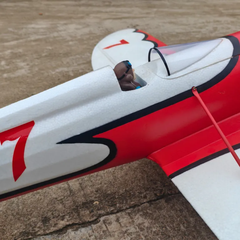 ✨🔄 Upgraded! Dynam Gee Bee Y V2 Sport 3D Aerobatic 4S RC Plane 1300mm Wingspan