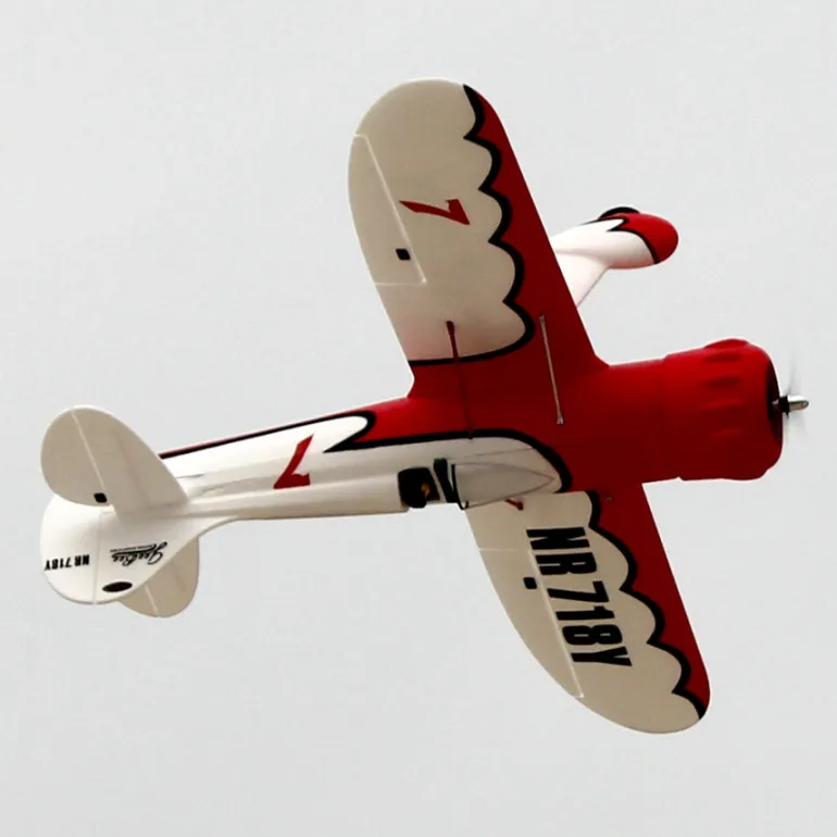 ✨🔄 Upgraded! Dynam Gee Bee Y V2 Sport 3D Aerobatic 4S RC Plane 1300mm Wingspan