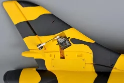 ✨🔄 Upgraded! Dynam Hawker Hunter 4S 70mm 12-Blade RC Beginner EDF Jet w/ Flaps