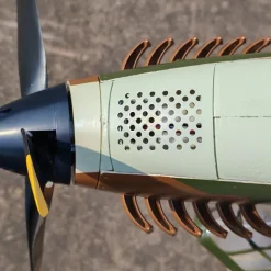 ✨🔄 Upgraded! Dynam Hawker Hurricane V3 4S RC Warbird Plane 1250mm w/ Flaps