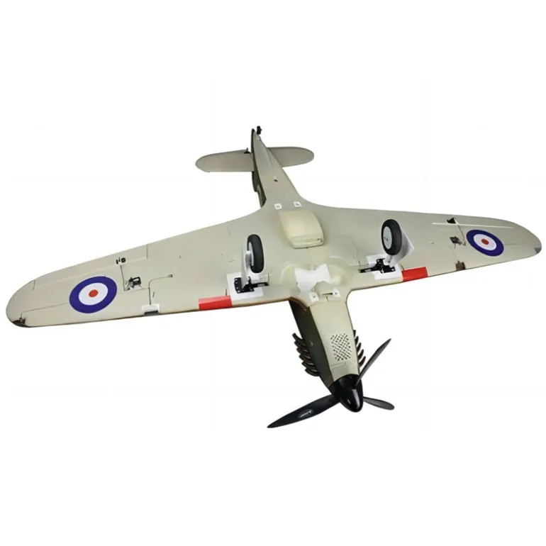 ✨🔄 Upgraded! Dynam Hawker Hurricane V3 4S RC Warbird Plane 1250mm w/ Flaps