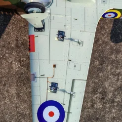 ✨🔄 Upgraded! Dynam Hawker Hurricane V3 4S RC Warbird Plane 1250mm w/ Flaps