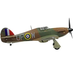 ✨🔄 Upgraded! Dynam Hawker Hurricane V3 4S RC Warbird Plane 1250mm w/ Flaps