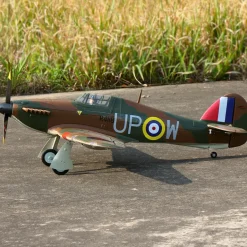 ✨🔄 Upgraded! Dynam Hawker Hurricane V3 4S RC Warbird Plane 1250mm w/ Flaps