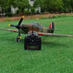 ✨🔄 Upgraded! Dynam Hawker Hurricane V3 4S RC Warbird Plane 1250mm w/ Flaps