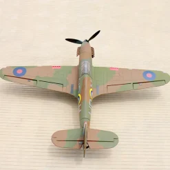 ✨🔄 Upgraded! Dynam Hawker Hurricane V3 4S RC Warbird Plane 1250mm w/ Flaps