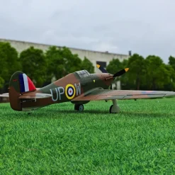 ✨🔄 Upgraded! Dynam Hawker Hurricane V3 4S RC Warbird Plane 1250mm w/ Flaps
