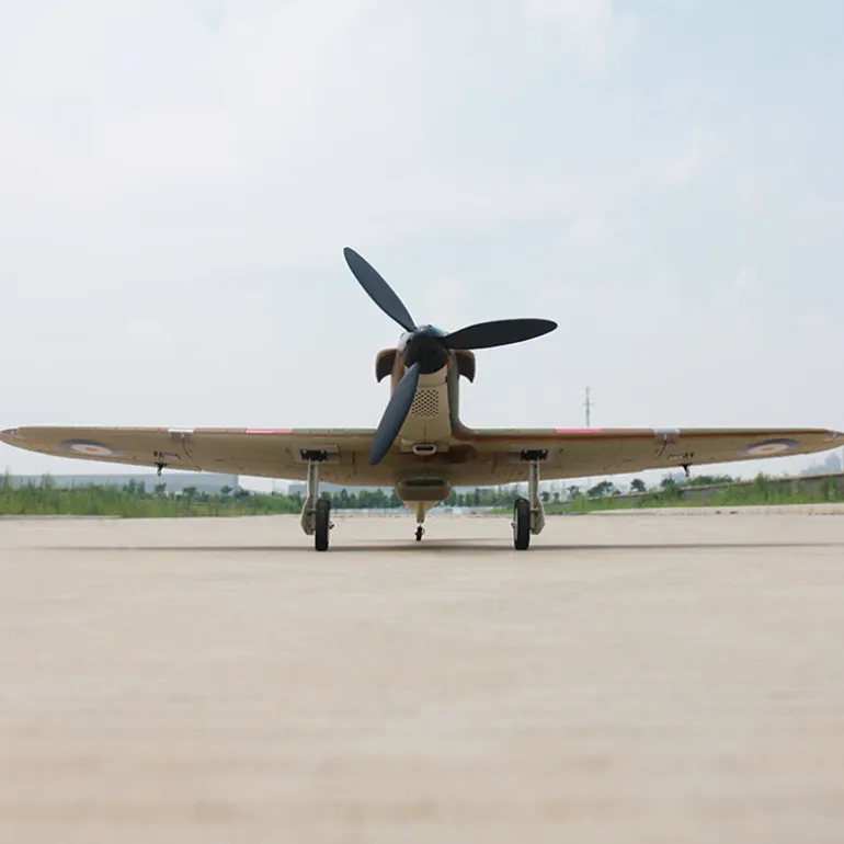 ✨🔄 Upgraded! Dynam Hawker Hurricane V3 4S RC Warbird Plane 1250mm w/ Flaps
