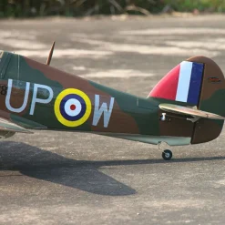 ✨🔄 Upgraded! Dynam Hawker Hurricane V3 4S RC Warbird Plane 1250mm w/ Flaps