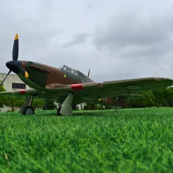 ✨🔄 Upgraded! Dynam Hawker Hurricane V3 4S RC Warbird Plane 1250mm w/ Flaps