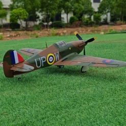 ✨🔄 Upgraded! Dynam Hawker Hurricane V3 4S RC Warbird Plane 1250mm w/ Flaps