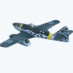 ✨🔄 Upgraded! Dynam Messerschmitt Me-262 V3 6S 12-Blade Twin 70mm EDF Jet 1.5m w/ Flaps