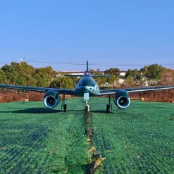 ✨🔄 Upgraded! Dynam Messerschmitt Me-262 V3 6S 12-Blade Twin 70mm EDF Jet 1.5m w/ Flaps