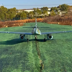 ✨🔄 Upgraded! Dynam Messerschmitt Me-262 V3 6S 12-Blade Twin 70mm EDF Jet 1.5m w/ Flaps