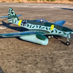 ✨🔄 Upgraded! Dynam Messerschmitt Me-262 V3 6S 12-Blade Twin 70mm EDF Jet 1.5m w/ Flaps