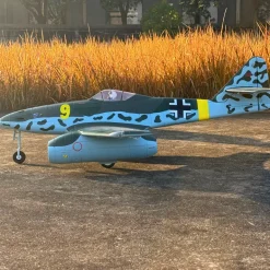 ✨🔄 Upgraded! Dynam Messerschmitt Me-262 V3 6S 12-Blade Twin 70mm EDF Jet 1.5m w/ Flaps