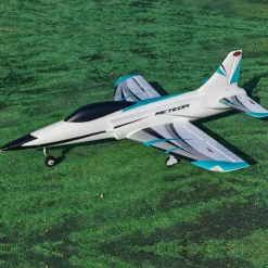 ✨🔄 Upgraded! Dynam Meteor V4 Blue 12-Blade 4S 70mm RC Beginner EDF Jet w/ Flaps