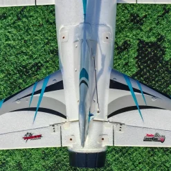 ✨🔄 Upgraded! Dynam Meteor V4 Blue 12-Blade 4S 70mm RC Beginner EDF Jet w/ Flaps