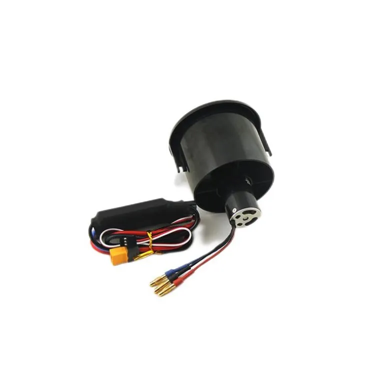 ✨🔄 Upgraded! Dynam 70mm 12-Blade 6S EDF Power System w/ TC-2860-2200KV Inrunner Brushless Motor & 80A ESC XT60