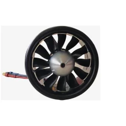 ✨🔄 Upgraded! Dynam 70mm 12-Blade 4S EDF Power System w/ TC-2827-2600KV Outrunner Brushless Motor